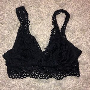 Black bralette
